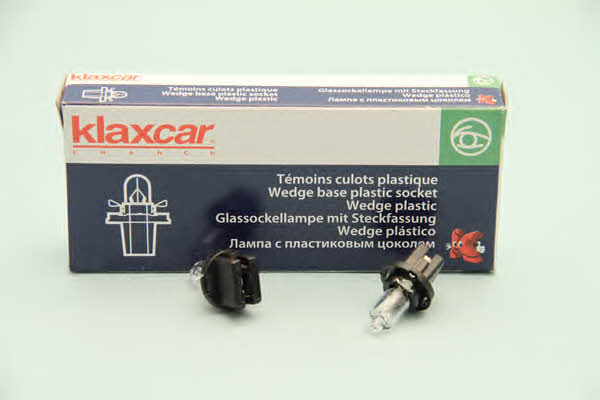 Klaxcar France 86390Z Glow bulb BAX 12V 5W 86390Z: Buy near me at 2407.PL in Poland at an Affordable price!