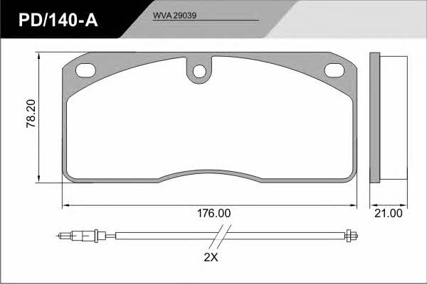 Fras-le PD/140-A_CV ADVANCED Klocki hamulcowe, zestaw PD140ACVADVANCED: Dobra cena w Polsce na 2407.PL - Kup Teraz!