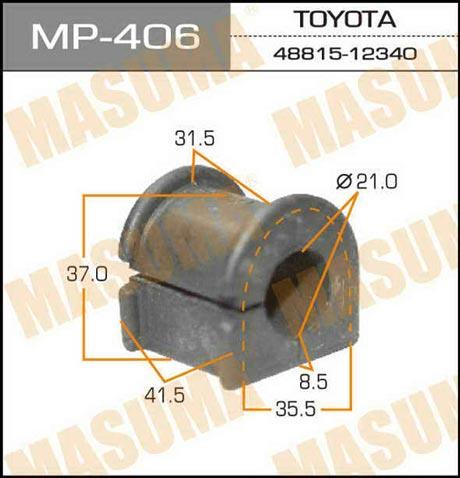 Masuma MP-406 Tuleja stabilizatora przedniego MP406: Dobra cena w Polsce na 2407.PL - Kup Teraz!