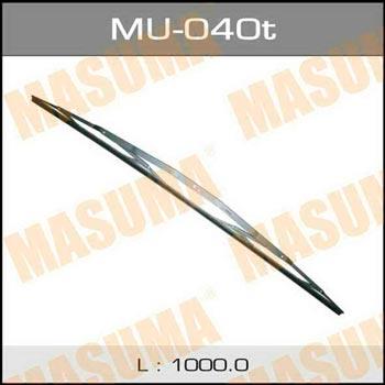 Masuma MU-040T Frame wiper blade 1000 mm (39") MU040T: Buy near me in Poland at 2407.PL - Good price!