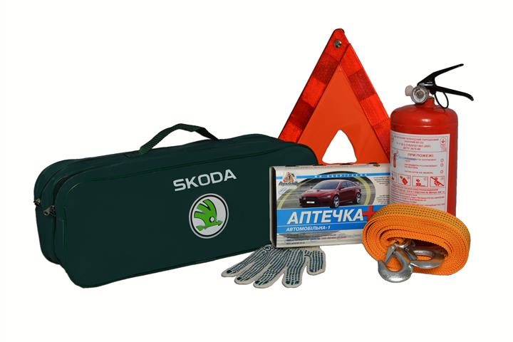 Poputchik 01-056-Л Taschenset Autofahrer Poputchik Skoda Auto, grün 01056: Kaufen Sie zu einem guten Preis in Polen bei 2407.PL!