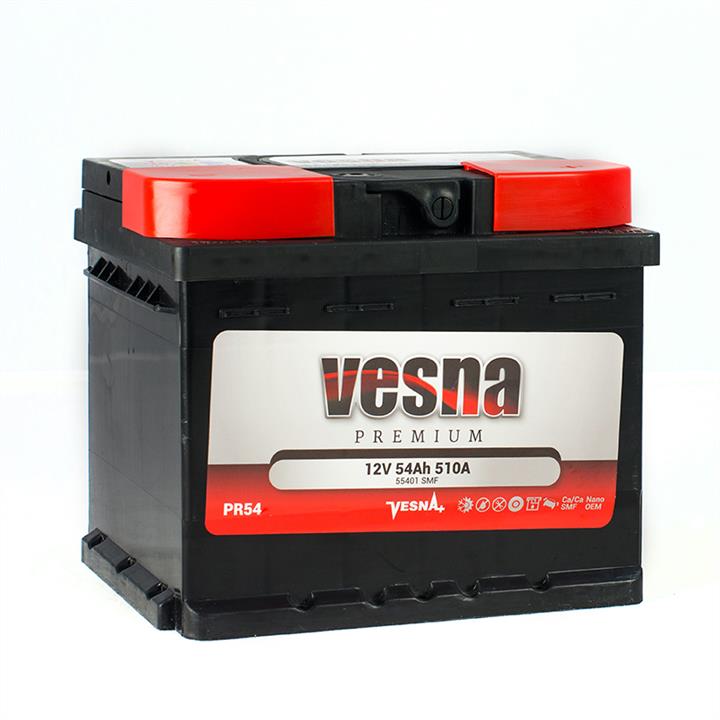 Akumulator Vesna Premium 12V 54AH 510A(EN) P+ Vesna 415 254