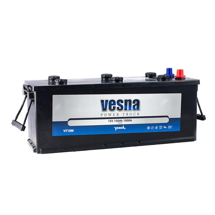 Vesna 611 912 Battery Vesna Power Truck 12V 150AH 1000A(EN) L+ 611912: Buy near me at 2407.PL in Poland at an Affordable price!