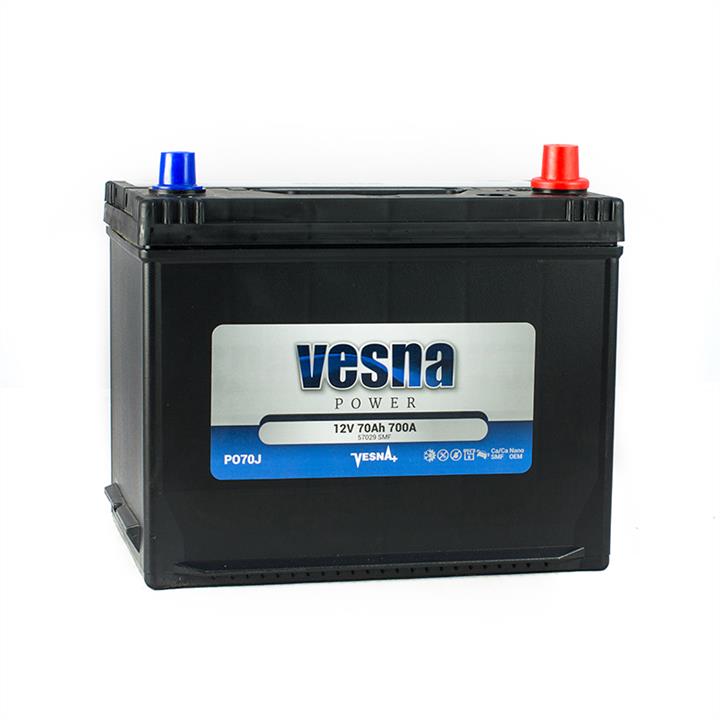 Vesna 415270 Akumulator Vesna Power 12V 70AH 700A(EN) P+ 415270: Dobra cena w Polsce na 2407.PL - Kup Teraz!