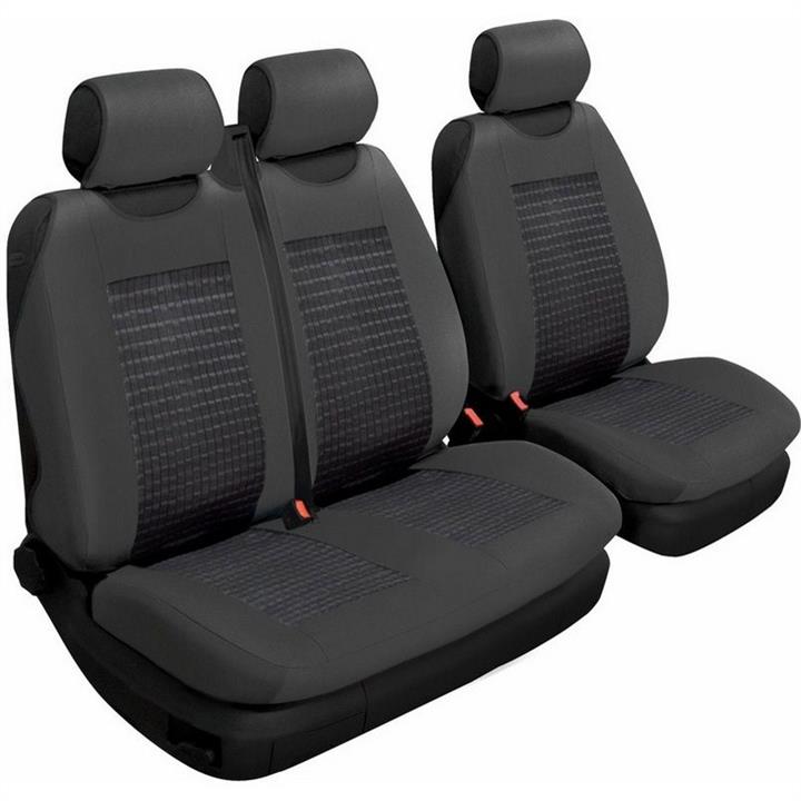 Beltex 54210 Car seat covers universal Comfort 2+1 (type B) black without head restraints 54210: Buy near me in Poland at 2407.PL - Good price!