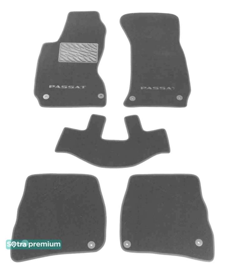 Sotra 00005-CH-GREY Interior mats Sotra two-layer gray for Volkswagen Passat (1996-2000), set 00005CHGREY: Buy near me in Poland at 2407.PL - Good price!