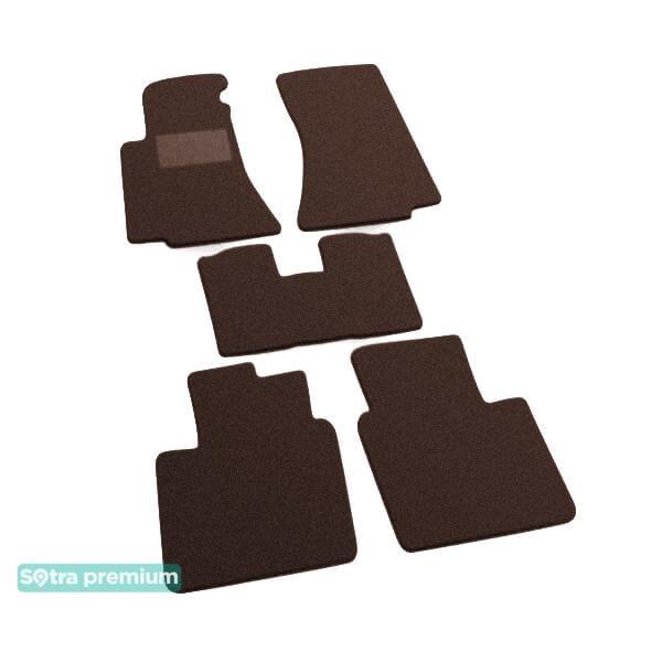 Sotra 00007-CH-CHOCO Interior mats Sotra two-layer brown for Opel Omega a (1986-1993), set 00007CHCHOCO: Buy near me in Poland at 2407.PL - Good price!