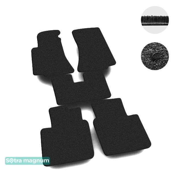 Sotra 00007-MG15-BLACK Interior mats Sotra two-layer black for Opel Omega a (1986-1993), set 00007MG15BLACK: Buy near me in Poland at 2407.PL - Good price!