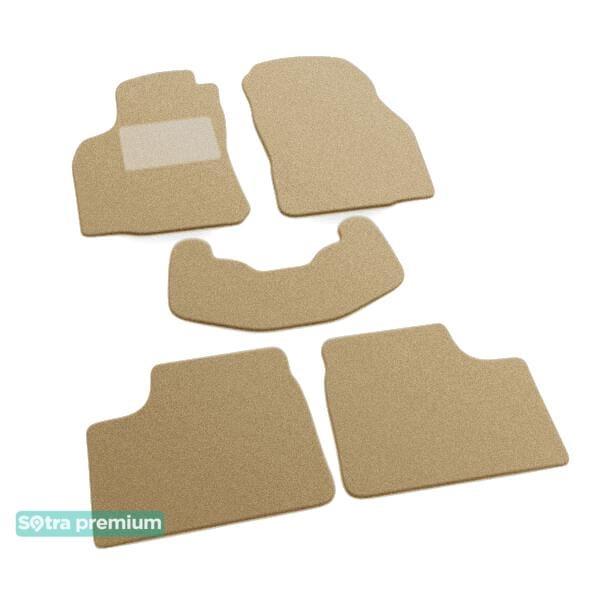 Sotra 00011-CH-BEIGE Interior mats Sotra two-layer beige for Opel Astra g (1998-2004), set 00011CHBEIGE: Buy near me in Poland at 2407.PL - Good price!