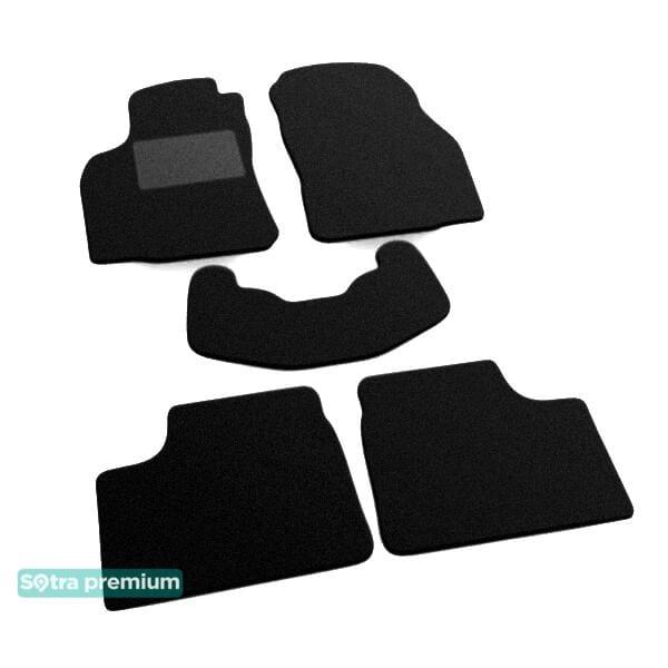 Sotra 00011-CH-BLACK Interior mats Sotra two-layer black for Opel Astra g (1998-2004), set 00011CHBLACK: Buy near me at 2407.PL in Poland at an Affordable price!