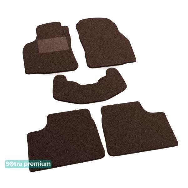 Sotra 00011-CH-CHOCO Interior mats Sotra two-layer brown for Opel Astra g (1998-2004), set 00011CHCHOCO: Buy near me in Poland at 2407.PL - Good price!