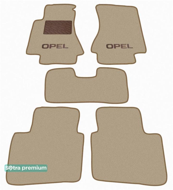 Sotra 00021-CH-BEIGE Коврики салона Sotra двухслойные бежевые для Opel Omega b (1994-2003), комплект 00021CHBEIGE: Отличная цена - Купить в Польше на 2407.PL!