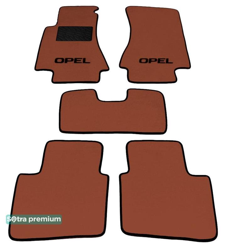 Sotra 00021-CH-TERRA Interior mats Sotra two-layer terracotta for Opel Omega b (1994-2003), set 00021CHTERRA: Buy near me in Poland at 2407.PL - Good price!