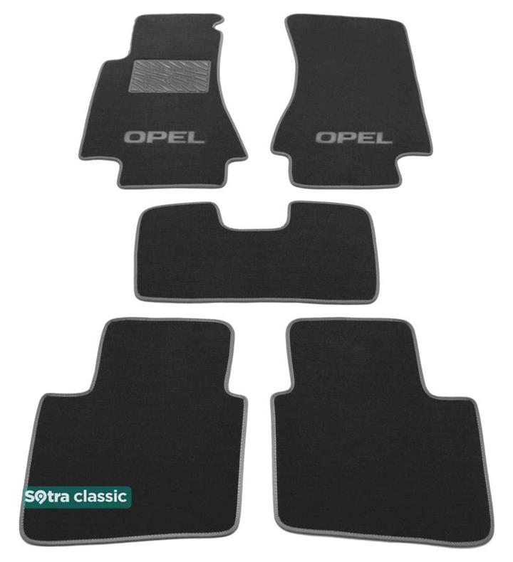 Sotra 00021-GD-GREY Interior mats Sotra two-layer gray for Opel Omega b (1994-2003), set 00021GDGREY: Buy near me in Poland at 2407.PL - Good price!