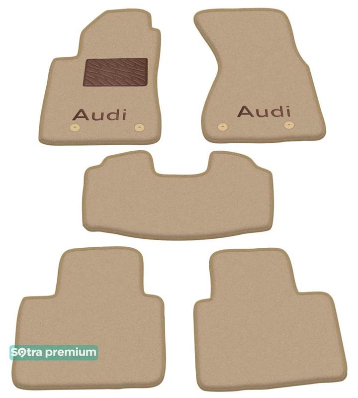 Sotra 00022-CH-BEIGE Interior mats Sotra two-layer beige for Audi A8 (1994-2002), set 00022CHBEIGE: Buy near me in Poland at 2407.PL - Good price!