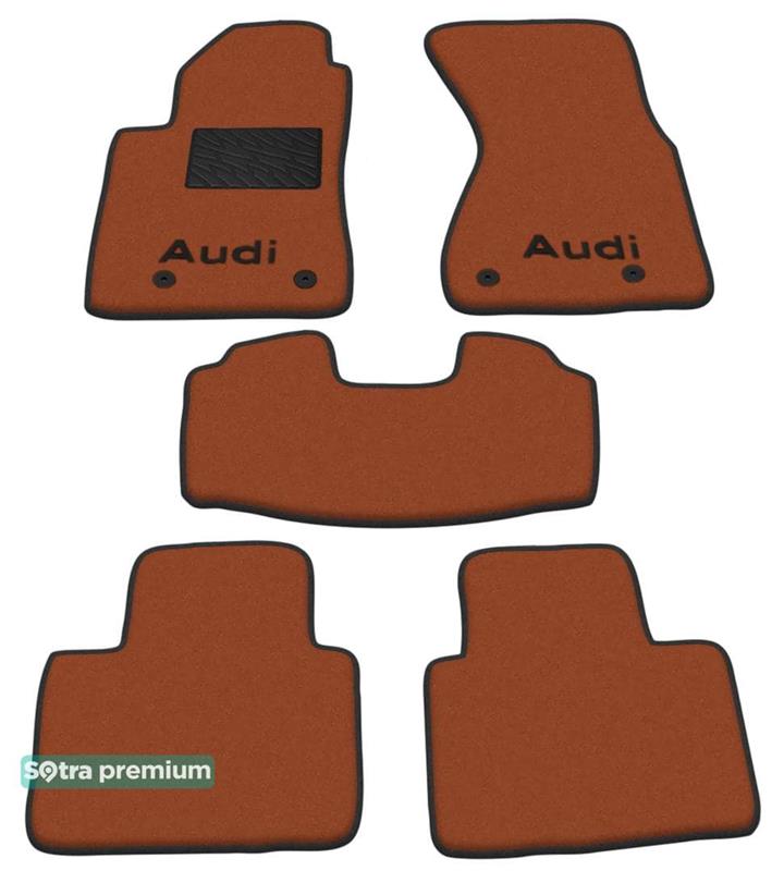 Sotra 00022-CH-TERRA Interior mats Sotra two-layer terracotta for Audi A8 (1994-2002), set 00022CHTERRA: Buy near me in Poland at 2407.PL - Good price!
