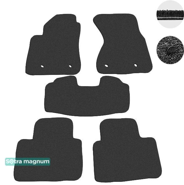 Sotra 00022-MG15-BLACK Interior mats Sotra two-layer black for Audi A8 (1994-2002), set 00022MG15BLACK: Buy near me in Poland at 2407.PL - Good price!