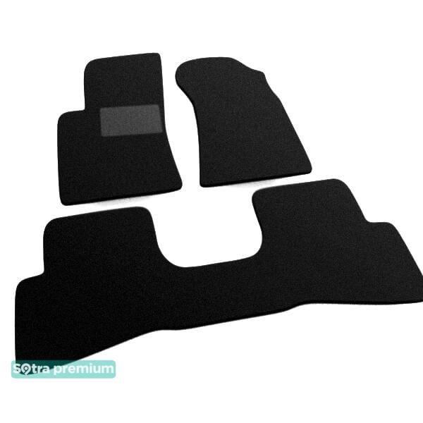 Sotra 00027-CH-BLACK Interior mats Sotra two-layer black for KIA Clarus / credos (1996-2001), set 00027CHBLACK: Buy near me at 2407.PL in Poland at an Affordable price!