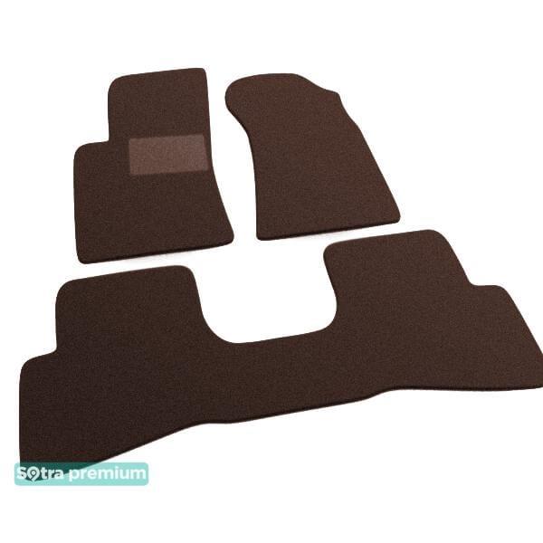 Sotra 00027-CH-CHOCO Interior mats Sotra two-layer brown for KIA Clarus / credos (1996-2001), set 00027CHCHOCO: Buy near me in Poland at 2407.PL - Good price!