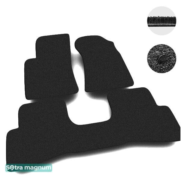 Sotra 00027-MG15-BLACK Interior mats Sotra two-layer black for KIA Clarus / credos (1996-2001), set 00027MG15BLACK: Buy near me in Poland at 2407.PL - Good price!