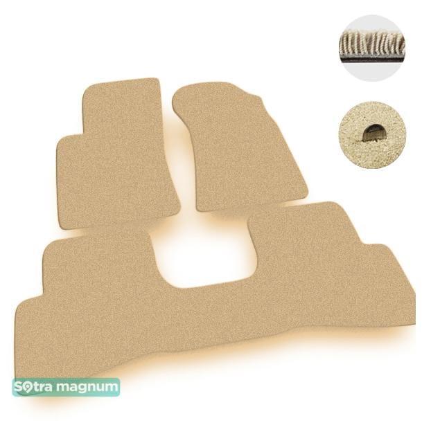Sotra 00027-MG20-BEIGE Interior mats Sotra two-layer beige for KIA Clarus / credos (1996-2001), set 00027MG20BEIGE: Buy near me in Poland at 2407.PL - Good price!