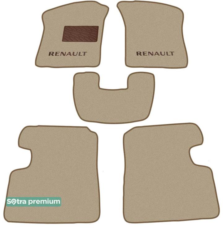 Sotra 00036-CH-BEIGE Interior mats Sotra two-layer beige for Renault Twingo (1993-2007), set 00036CHBEIGE: Buy near me in Poland at 2407.PL - Good price!