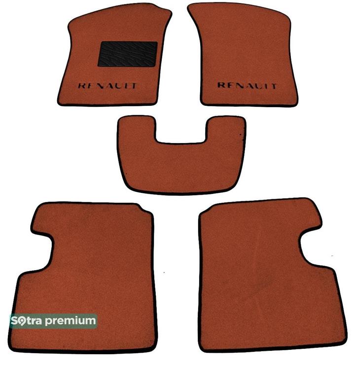 Sotra 00036-CH-TERRA Interior mats Sotra two-layer terracotta for Renault Twingo (1993-2007), set 00036CHTERRA: Buy near me in Poland at 2407.PL - Good price!