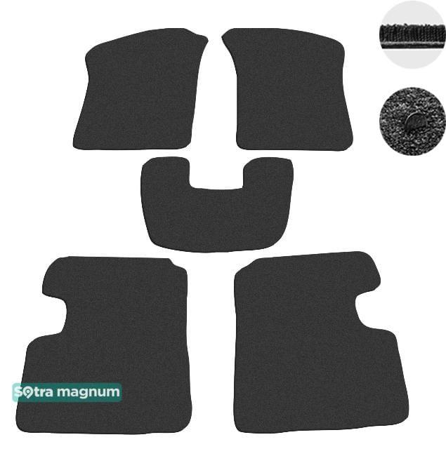 Sotra 00036-MG15-BLACK Interior mats Sotra two-layer black for Renault Twingo (1993-2007), set 00036MG15BLACK: Buy near me in Poland at 2407.PL - Good price!