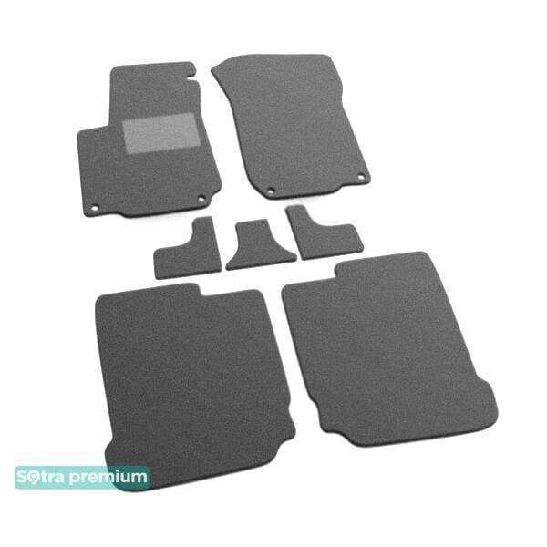 Sotra 00059-CH-GREY Interior mats Sotra two-layer gray for Volkswagen Bora (1999-2006), set 00059CHGREY: Buy near me in Poland at 2407.PL - Good price!