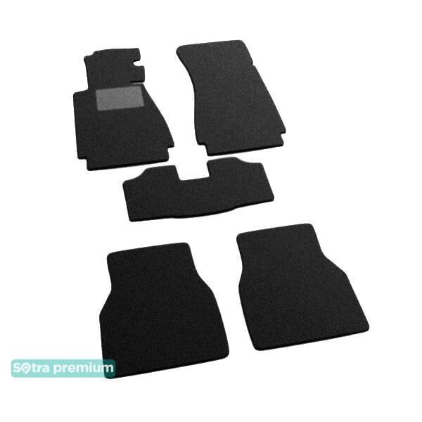 Sotra 00060-CH-BLACK Interior mats Sotra two-layer black for BMW 7-series (1994-2001), set 00060CHBLACK: Buy near me at 2407.PL in Poland at an Affordable price!