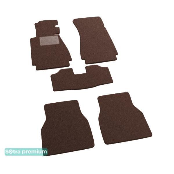 Sotra 00060-CH-CHOCO Interior mats Sotra two-layer brown for BMW 7-series (1994-2001), set 00060CHCHOCO: Buy near me in Poland at 2407.PL - Good price!