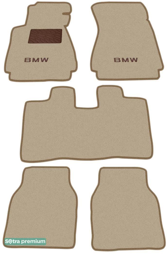 Sotra 00061-CH-BEIGE Interior mats Sotra two-layer beige for BMW 7-series (1994-2001), set 00061CHBEIGE: Buy near me in Poland at 2407.PL - Good price!