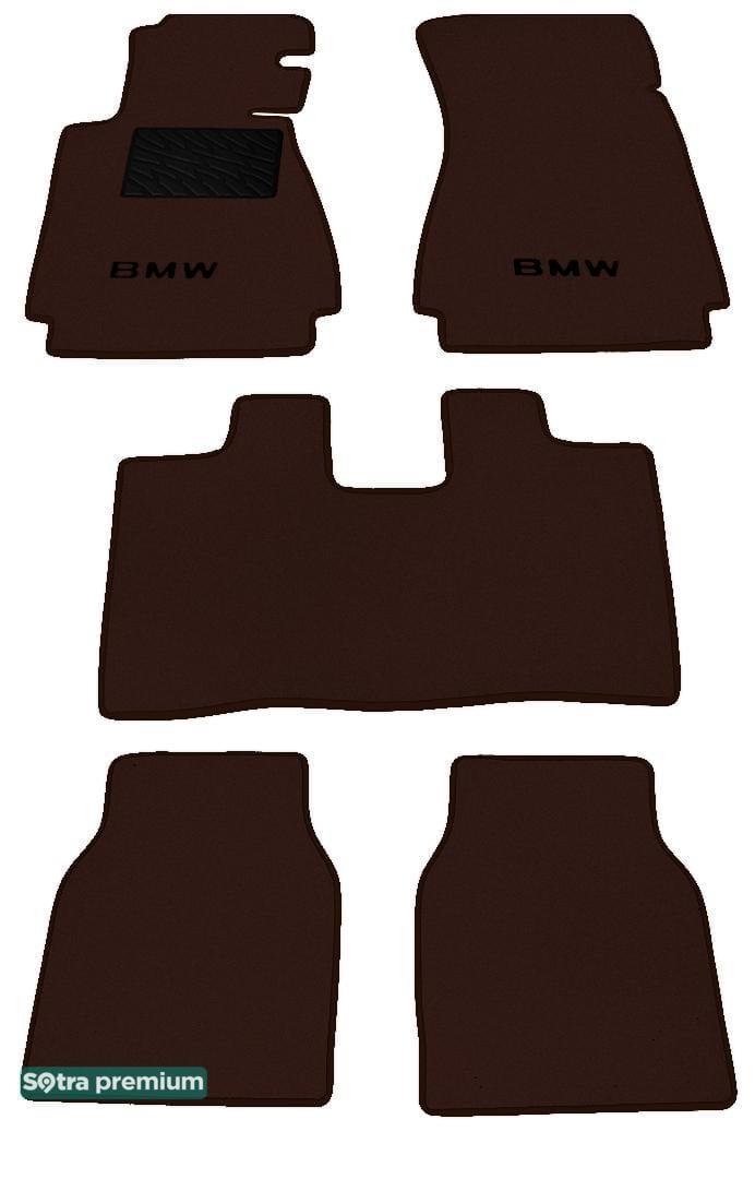 Sotra 00061-CH-CHOCO Interior mats Sotra two-layer brown for BMW 7-series (1994-2001), set 00061CHCHOCO: Buy near me in Poland at 2407.PL - Good price!