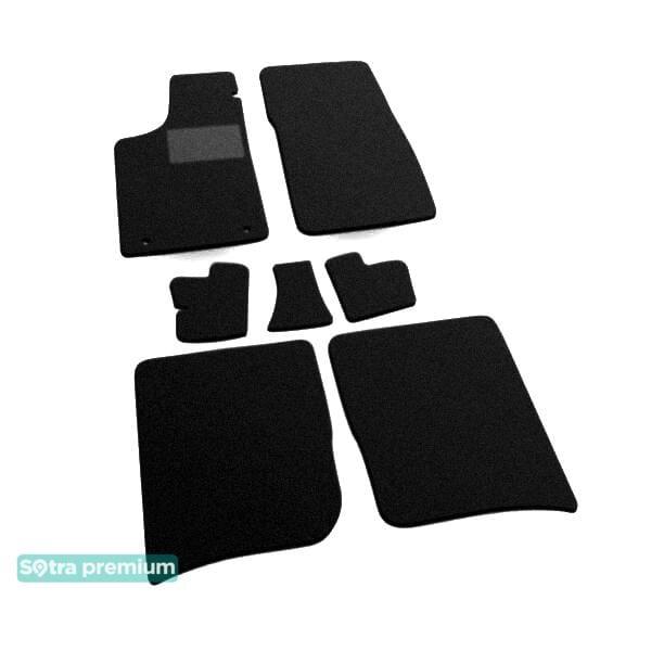 Sotra 00064-CH-BLACK Interior mats Sotra two-layer black for Audi 100/200 (1982-1991), set 00064CHBLACK: Buy near me in Poland at 2407.PL - Good price!