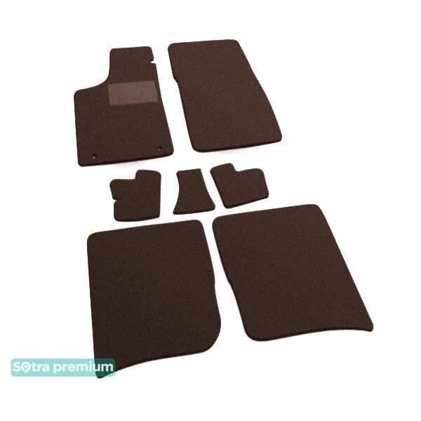 Sotra 00064-CH-CHOCO Interior mats Sotra two-layer brown for Audi 100/200 (1982-1991), set 00064CHCHOCO: Buy near me in Poland at 2407.PL - Good price!