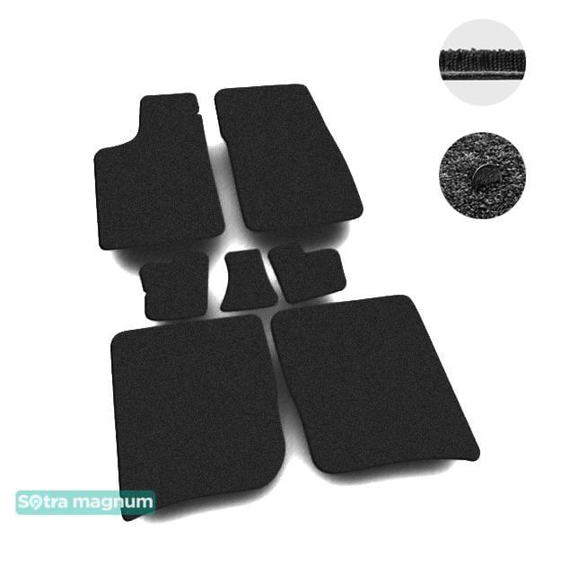 Sotra 00064-MG15-BLACK Interior mats Sotra two-layer black for Audi 100/200 (1982-1991), set 00064MG15BLACK: Buy near me in Poland at 2407.PL - Good price!