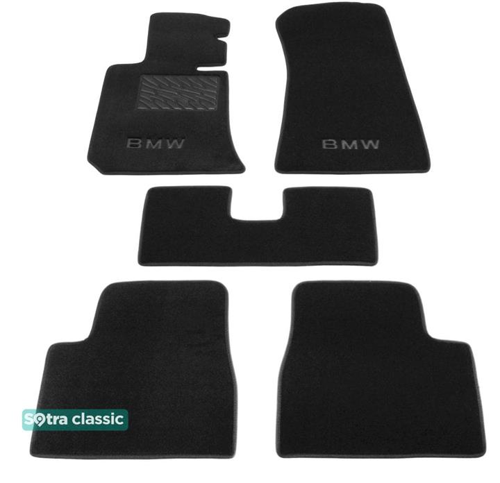 Sotra 00065-GD-BLACK Interior mats Sotra two-layer black for BMW 3-series (1982-1993), set 00065GDBLACK: Buy near me in Poland at 2407.PL - Good price!