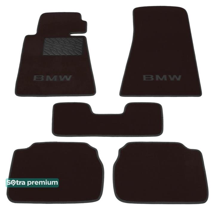 Sotra 00066-CH-CHOCO Interior mats Sotra two-layer brown for BMW 5-series (1988-1995), set 00066CHCHOCO: Buy near me in Poland at 2407.PL - Good price!