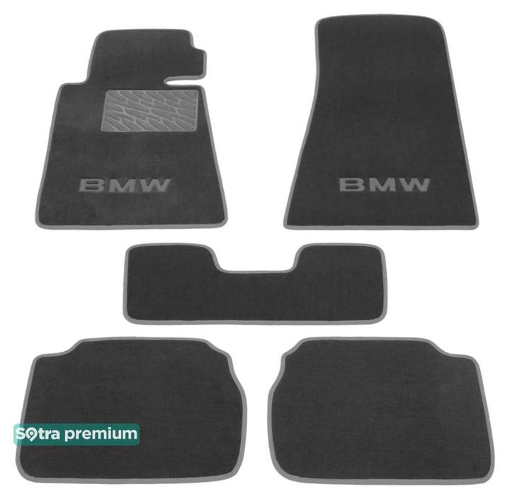 Sotra 00066-CH-GREY Interior mats Sotra two-layer gray for BMW 5-series (1988-1995), set 00066CHGREY: Buy near me in Poland at 2407.PL - Good price!