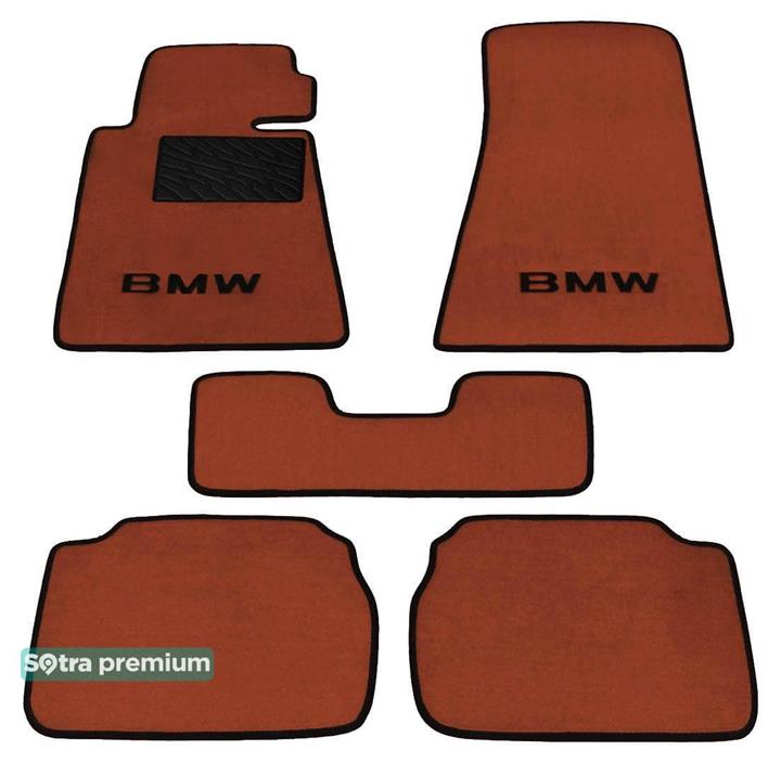 Sotra 00066-CH-TERRA Interior mats Sotra two-layer terracotta for BMW 5-series (1988-1995), set 00066CHTERRA: Buy near me in Poland at 2407.PL - Good price!