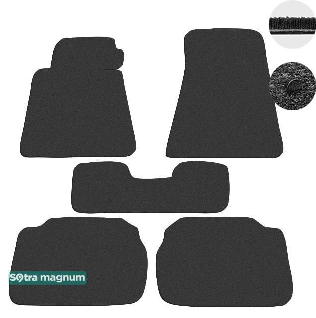 Sotra 00066-MG15-BLACK Interior mats Sotra two-layer black for BMW 5-series (1988-1995), set 00066MG15BLACK: Buy near me in Poland at 2407.PL - Good price!