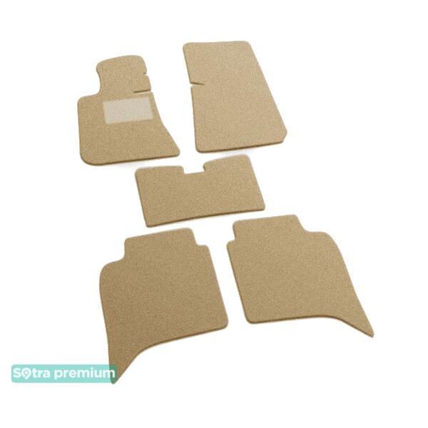 Sotra 00072-CH-BEIGE Interior mats Sotra two-layer beige for BMW 5-series (1981-1988), set 00072CHBEIGE: Buy near me in Poland at 2407.PL - Good price!