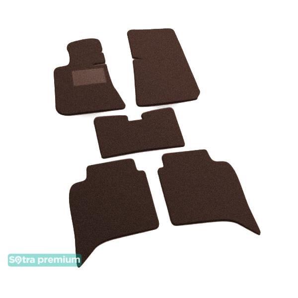 Sotra 00072-CH-CHOCO Interior mats Sotra two-layer brown for BMW 5-series (1981-1988), set 00072CHCHOCO: Buy near me in Poland at 2407.PL - Good price!
