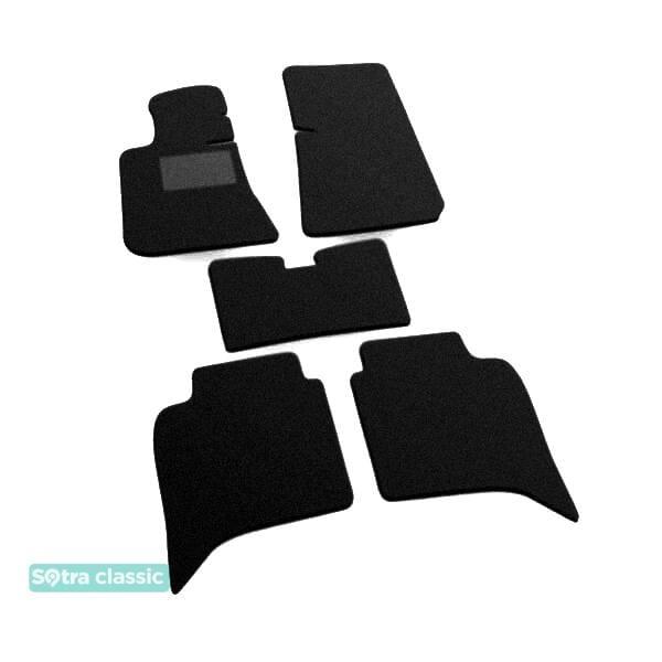 Sotra 00072-GD-BLACK Interior mats Sotra two-layer black for BMW 5-series (1981-1988), set 00072GDBLACK: Buy near me in Poland at 2407.PL - Good price!