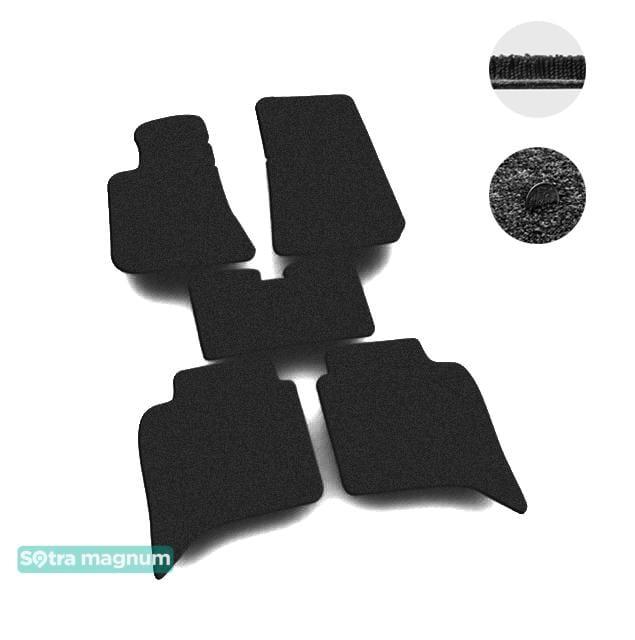 Sotra 00072-MG15-BLACK Interior mats Sotra two-layer black for BMW 5-series (1981-1988), set 00072MG15BLACK: Buy near me at 2407.PL in Poland at an Affordable price!