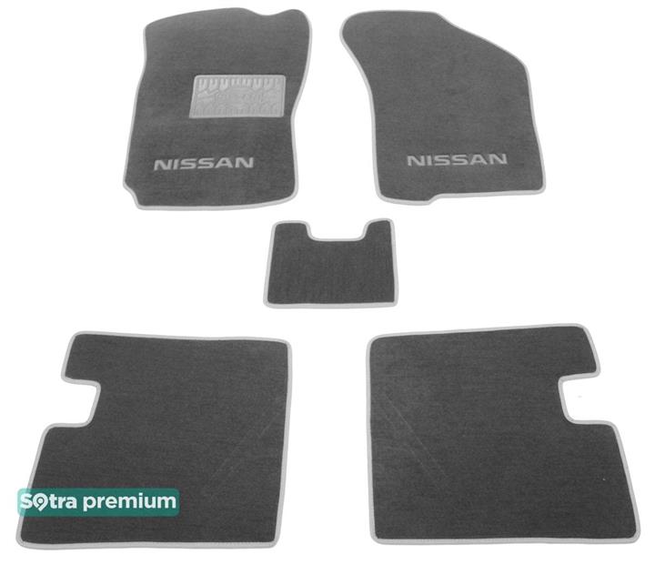 Sotra 00074-CH-GREY Interior mats Sotra two-layer gray for Nissan Sunny (1986-1990), set 00074CHGREY: Buy near me in Poland at 2407.PL - Good price!