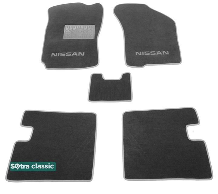 Sotra 00074-GD-GREY Interior mats Sotra two-layer gray for Nissan Sunny (1986-1990), set 00074GDGREY: Buy near me in Poland at 2407.PL - Good price!