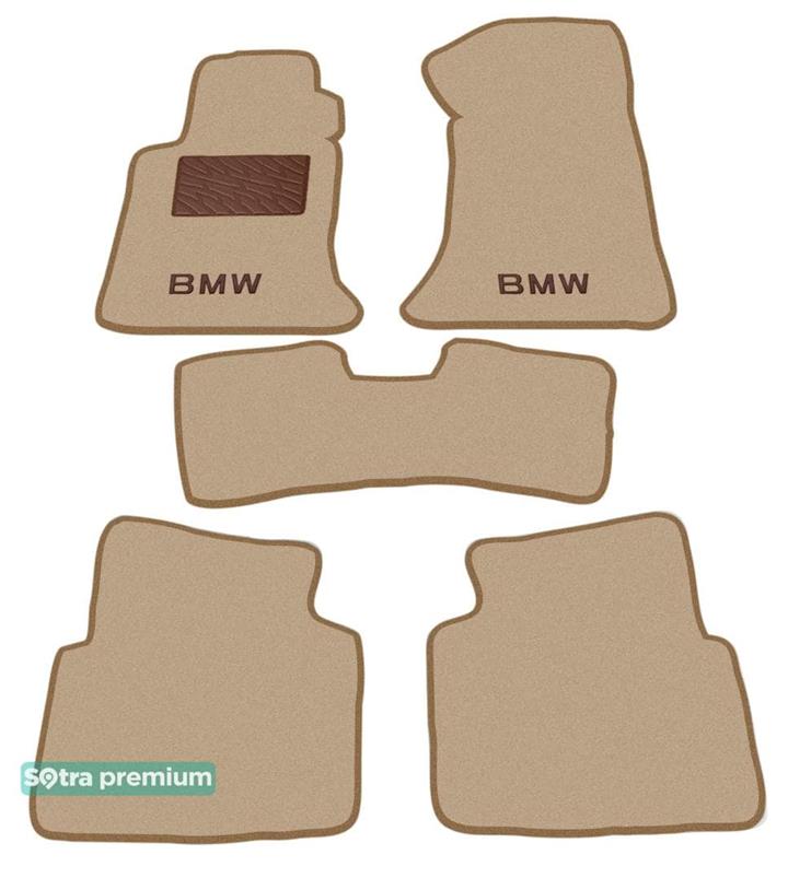 Sotra 00076-CH-BEIGE Interior mats Sotra two-layer beige for BMW 3-series (1991-1997), set 00076CHBEIGE: Buy near me in Poland at 2407.PL - Good price!