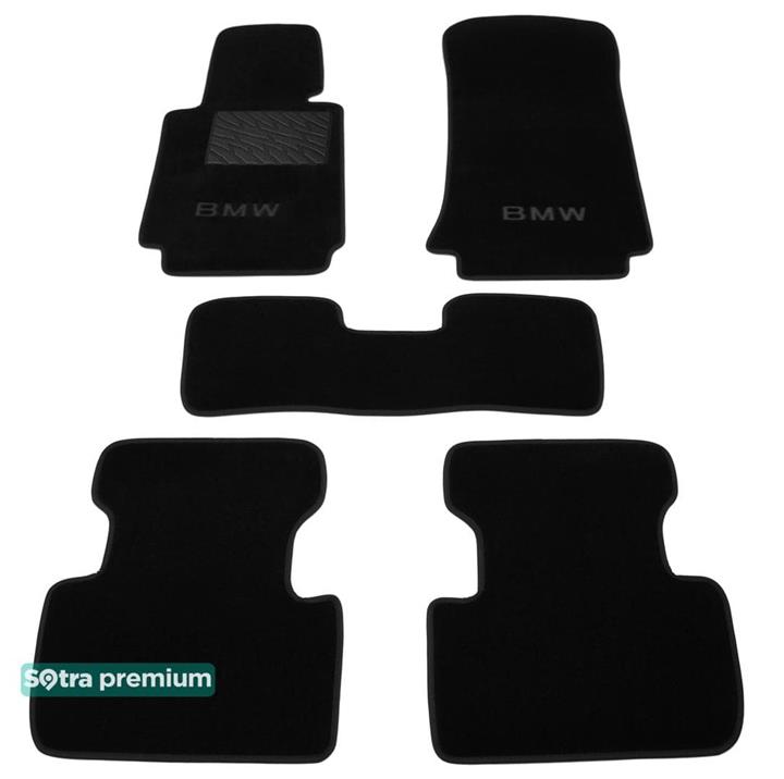 Sotra 00079-CH-BLACK Interior mats Sotra two-layer black for BMW 3-series (1998-2005), set 00079CHBLACK: Buy near me in Poland at 2407.PL - Good price!