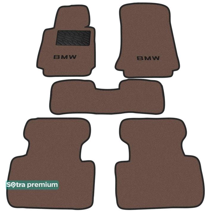 Sotra 00079-CH-CHOCO Interior mats Sotra two-layer brown for BMW 3-series (1998-2005), set 00079CHCHOCO: Buy near me in Poland at 2407.PL - Good price!